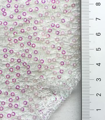 Polyester Sequin Embellished Tulle