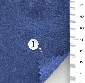 Polyester-blend Chambray