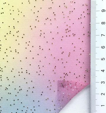 Polyester Glitter Embellished Tulle