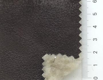Polyester-blend PU Coated (front) Vegan Leather