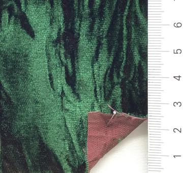 Viscose Rayon-blend Pleated Velveteen
